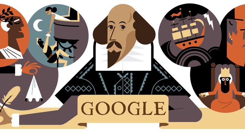 Literary Google Doodles
